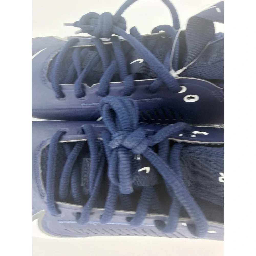 Nike Vapor Edge Pro 360 2 Mens Sz 8 College Navy Blue Football Cleats FN7759-400
